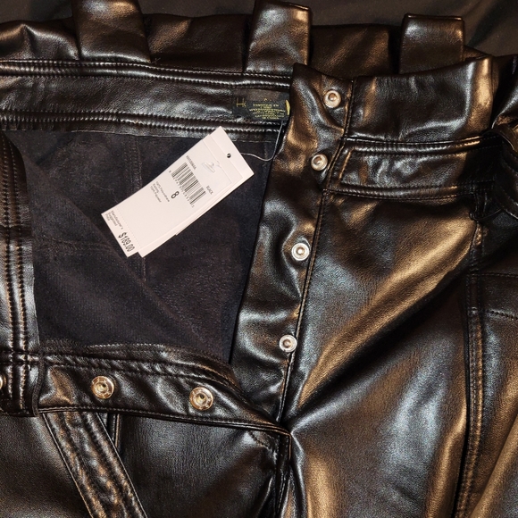 NWT House of Harlow faux leather pants - Picture 6 of 6